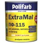 Эмаль алкидная Polifarb ExtraMal ПФ-115 черная 2.7 кг