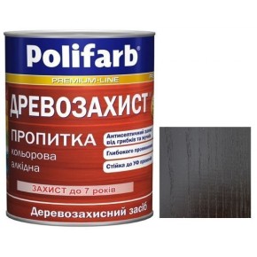Деревозахист пропитка Венге 0,7 кг Polifarb