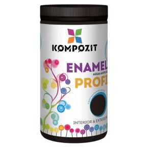 Эмаль акриловая Kompozit Profi глянцевая синяя 0.7 л