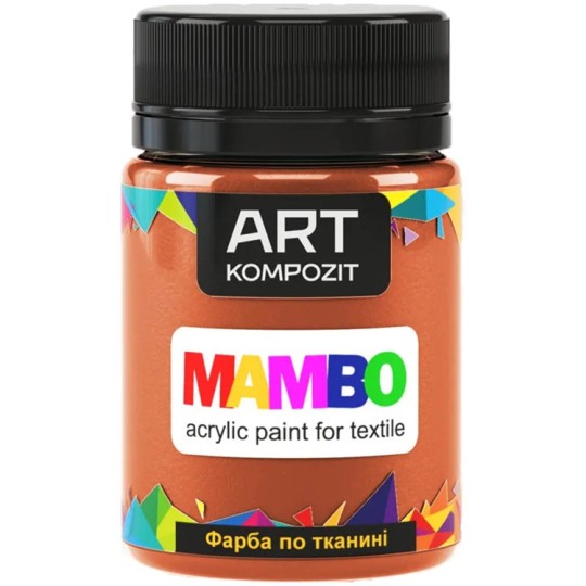 Фарба по тканині ART Kompozit Mambo 50 мл помаранчевий