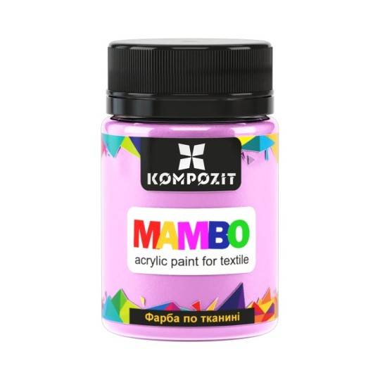 Фарба по тканині ART Kompozit Mambo 50 мл рожевий