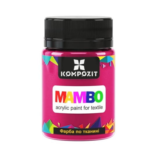 Фарба по тканині ART Kompozit Mambo 50 мл бордо