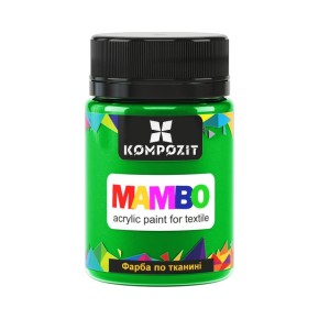 Фарба по тканині ART Kompozit Mambo 50 мл жовто-зелений