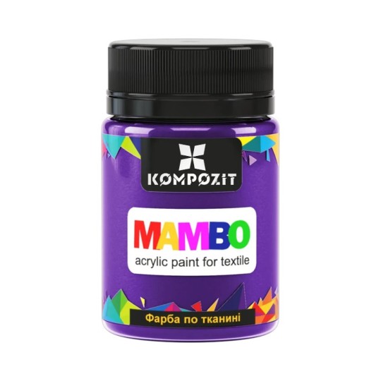 Фарба по тканині ART Kompozit Mambo 50 мл ультрамарин фіолетовий