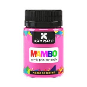 Фарба по тканині ART Kompozit Mambo 50 мл рожевий персик - металік