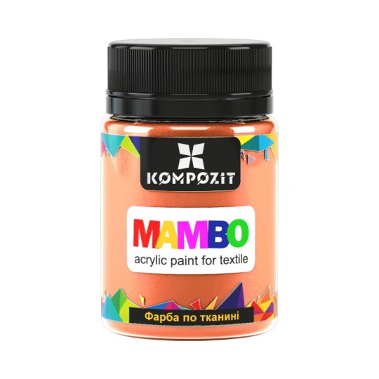 Фарба по тканині ART Kompozit Mambo 50 мл персиковий