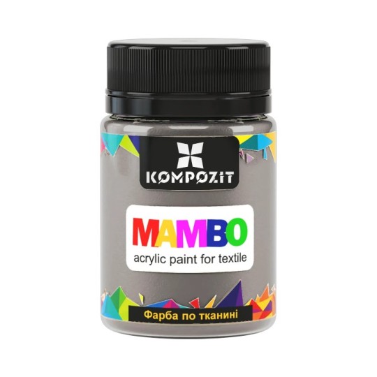 Фарба по тканині ART Kompozit Mambo 50 мл сіра гавань