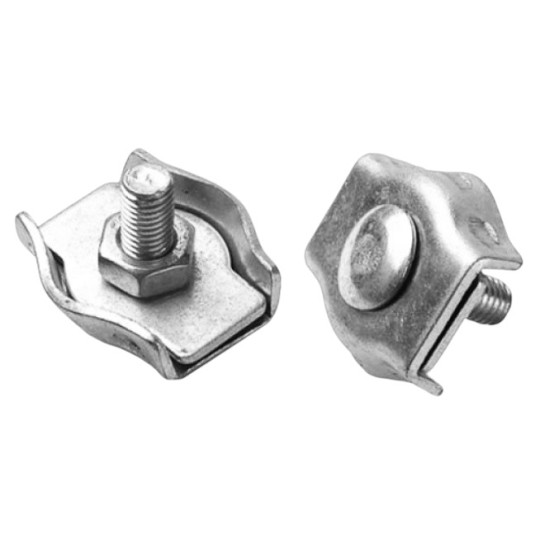 Зажим для троса одинарный 8 мм