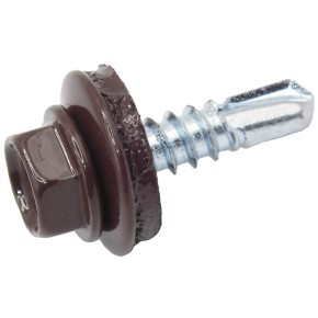 Гвинт ТЕХ для металу 5.5х25 мм RAL 8017