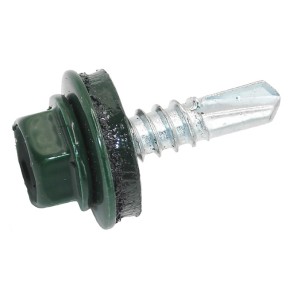 Гвинт ТЕХ по металу 4.8х19 мм RAL 6005
