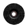 Круг зачистний нетканий м'який NINJA : Т27, 125х22 H=13 мм, Р46 (5/100 шт. уп) Чорний (65V701)