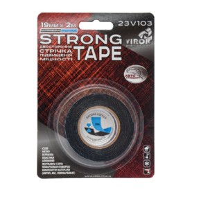 Стрічка двостороння Virok Strong Tape 19 мм х 2 м (23V103)
