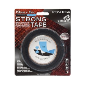 Стрічка двостороння Virok Strong Tape 19 мм х 5 м (23V104)
