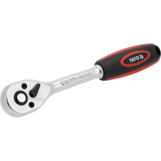 Трещотка Yato квадрат 3/8" 210 мм 90Т (YT-03242)