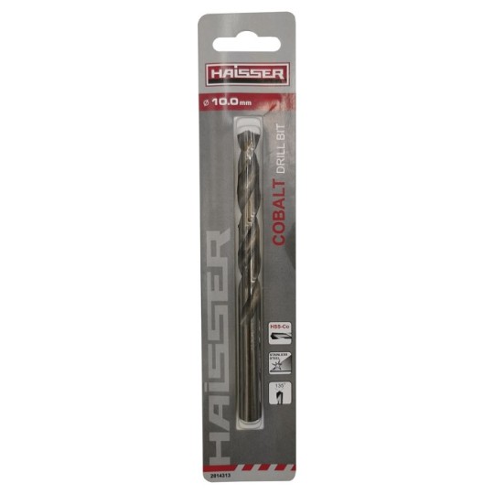 Свердло по металлу Haisser Cobalt Industrial 10 мм 87-133 мм (115873)
