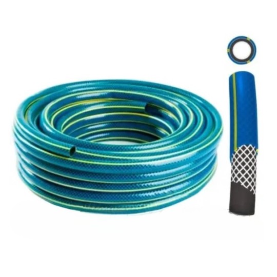 Шланг для поливу Virok Bos 50 м блакитний (79V323)
