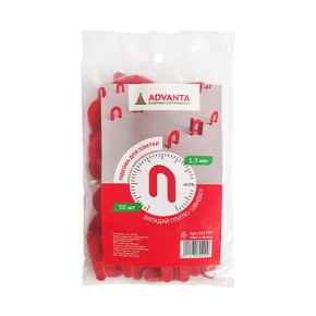 Підкова для плитки Advanta 1.5 мм 50 штук (356047)
