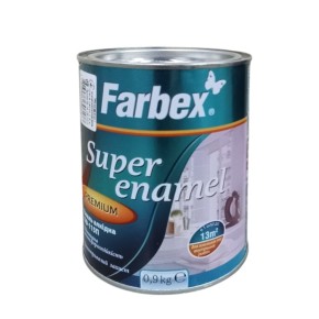 Емаль алкідна Farbex ПФ-115 жовто-коричнева 0.9 кг
