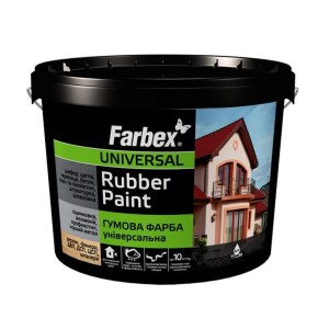Фарба гумова Farbex Rubber Paint хакі 1.2 кг