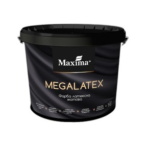 Краска латексная Maxima Megalatex матовая белая 1,4 кг
