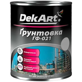 Грунтовка ГФ-021 DekArt сіра 2.8 кг