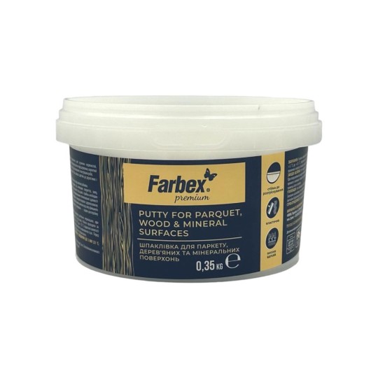 Шпаклевка паркетная Farbex ясень 0.35 кг