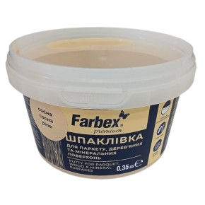 Шпаклевка паркетная Farbex сосна 0.35 кг