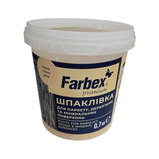 Шпаклевка паркетная Farbex сосна 0.7 кг