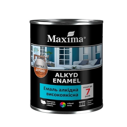 Емаль алкідна високоякісна Maxima світлий горіх 2.3 кг
