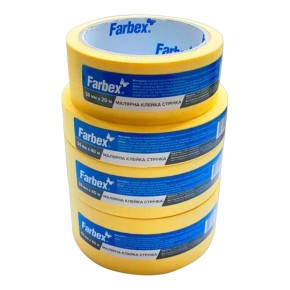 Малярна клейка стрічка Farbex 48 мм 20 м