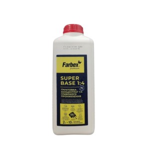 Грунтовка-концентрат Farbex SuperBase 1:4 ВДА глубокого проникновения 2 л