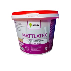 Фарба для стін та стель Oxidom Mattlatex 7 кг