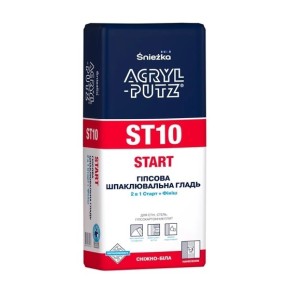 Шпаклівка Sniezka ACRYL-PUTZ ST10 Старт+Фініш 2.5 кг