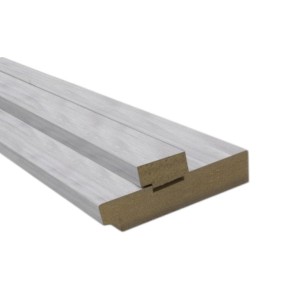 Дверна коробка Doors 100x33 мм Ясен сизий (стійка)