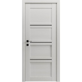 Дверне полотно Modern Quadro напівскло, сосна крем800/2000/44, сатин2