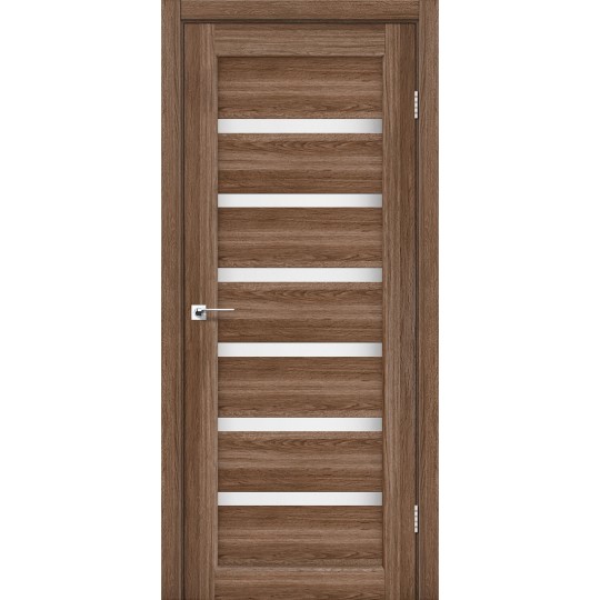 Дверное полотно Korfad Porto PR-01 600х2000 мм Дуб грей