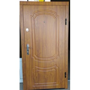 Двері вхідні ПБ-01 (Дуб золотий) 860*1900-Права