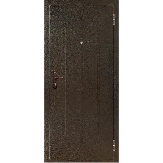 Дверь металл/мол ПС-50 (880 R) с ручкой