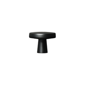 Мебельная ручка-кнопка Kerron K-2380 MBN черный матовый