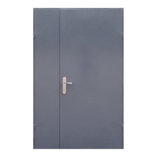 Двері вхідні Qdoors Техно 1200 R антрацит 7024 (без ручки)