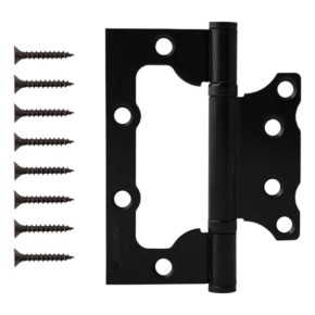 Петля накладна Apecs 100х75х2.5 мм B2-V2-Steel-BLM (00035542)