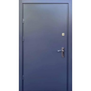Двери входные Qdoors Техно 3 Стандарт плюс 860 L антрацит 7024