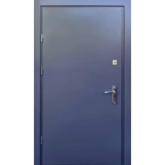 Двери входные Qdoors Техно 3 Стандарт плюс 860 L антрацит 7024