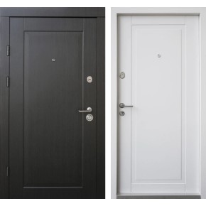Дверь входная Qdoors Премиум Kale Прованс 850 L венге тёмный/белая шагрень
