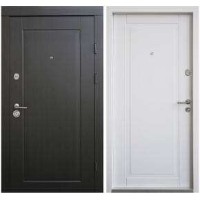 Дверь входная Qdoors Премиум Kale Прованс 850 R венге тёмный/белая шагрень