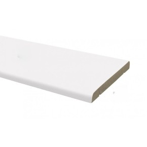 Наличники Cortex ТМ ОМиС прямоугольные 2200х70мм [кмпл 2,5шт] белый silk matt