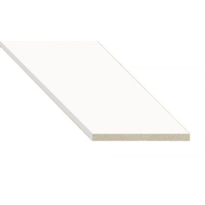 Доборная планка Cortex ОМиС 2024х100 мм Белый silk matt (комплект)