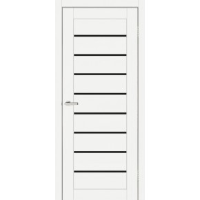 Дверное полотно ПВХ DOORS 2000х700х40 мм С 018 BG (черный) (белый)