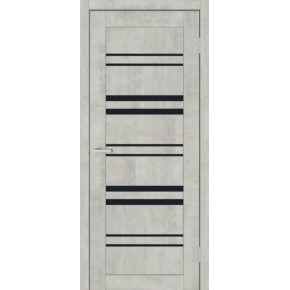 Дверне полотно DOORS С 017 BG чорне 2000х600х40мм Бетон свiтлий