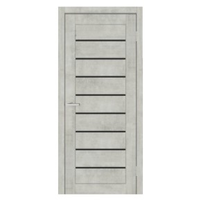 Дверне полотно Doors С 018 BG 2000х800х40 мм чорне Бетон свiтлий (1 014 037)